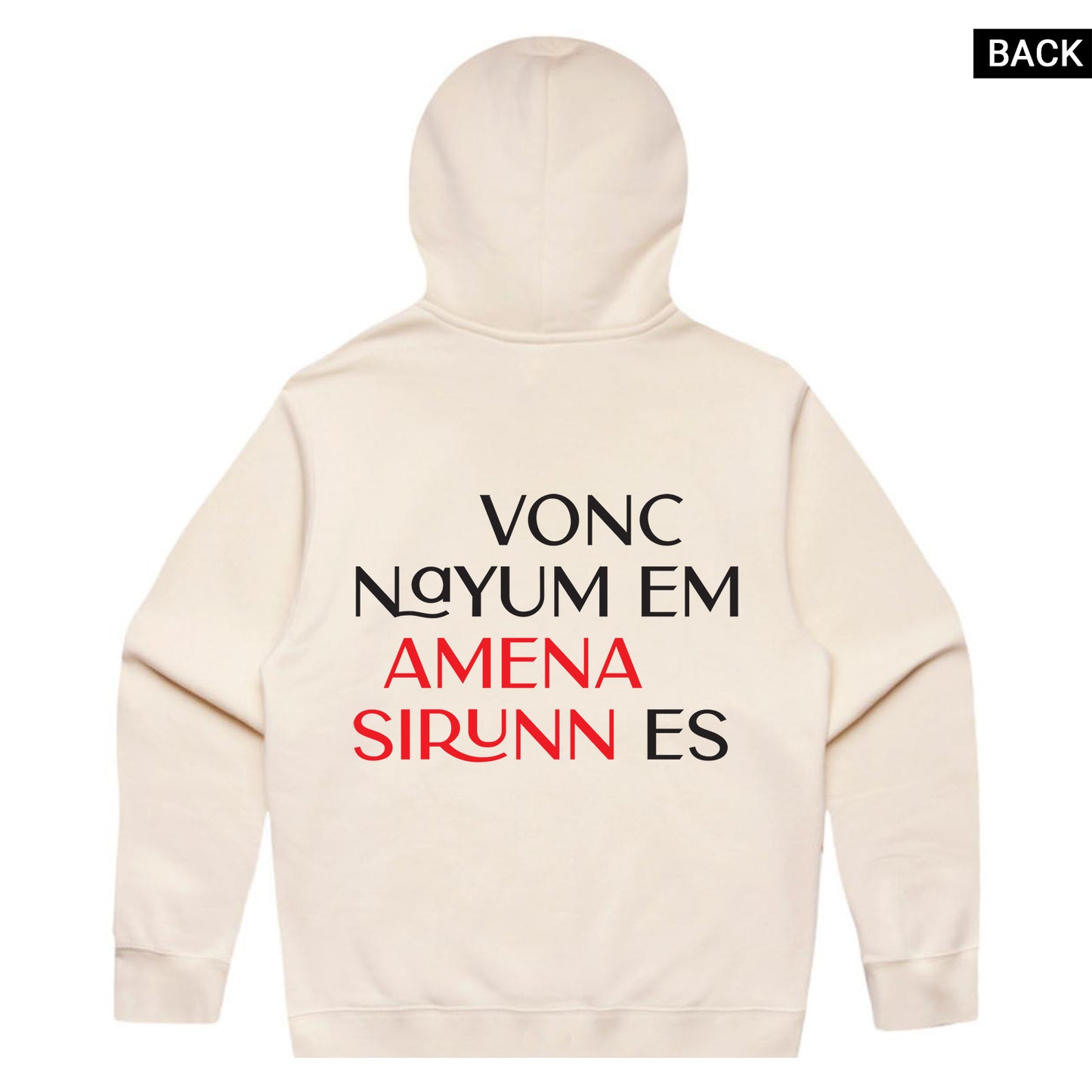 Vonc Nayum Em Hoodie - Ecru