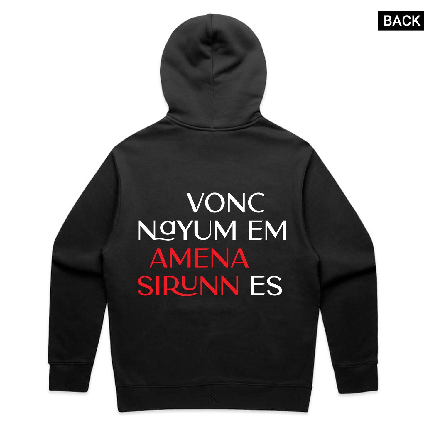 Vonc Nayum Em Hoodie - Black