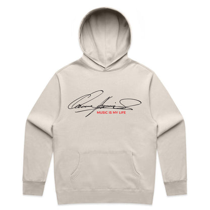 Just Kiss Me Hoodie - Bone