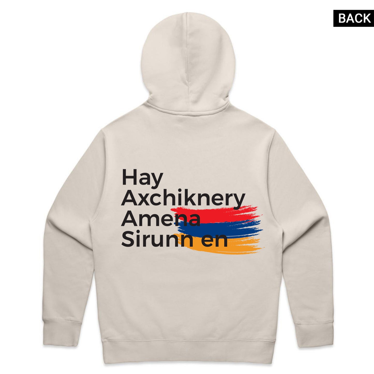 Hay Axchiknery Hoodie - Bone
