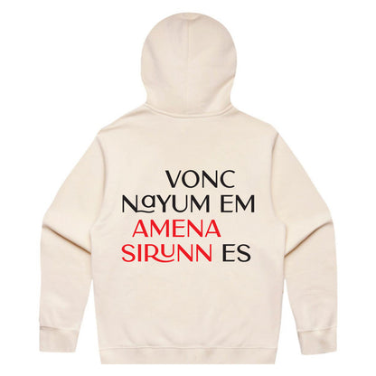 Vonc Nayum Em Hoodie - Ecru