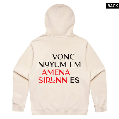 Vonc Nayum Em Hoodie - Ecru