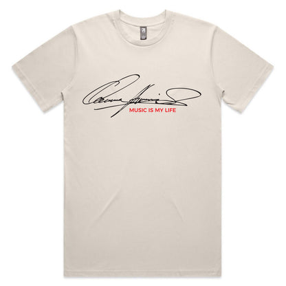 Just Kiss Me T-Shirt - Bone