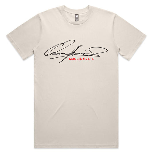 Just Kiss Me T-Shirt - Bone