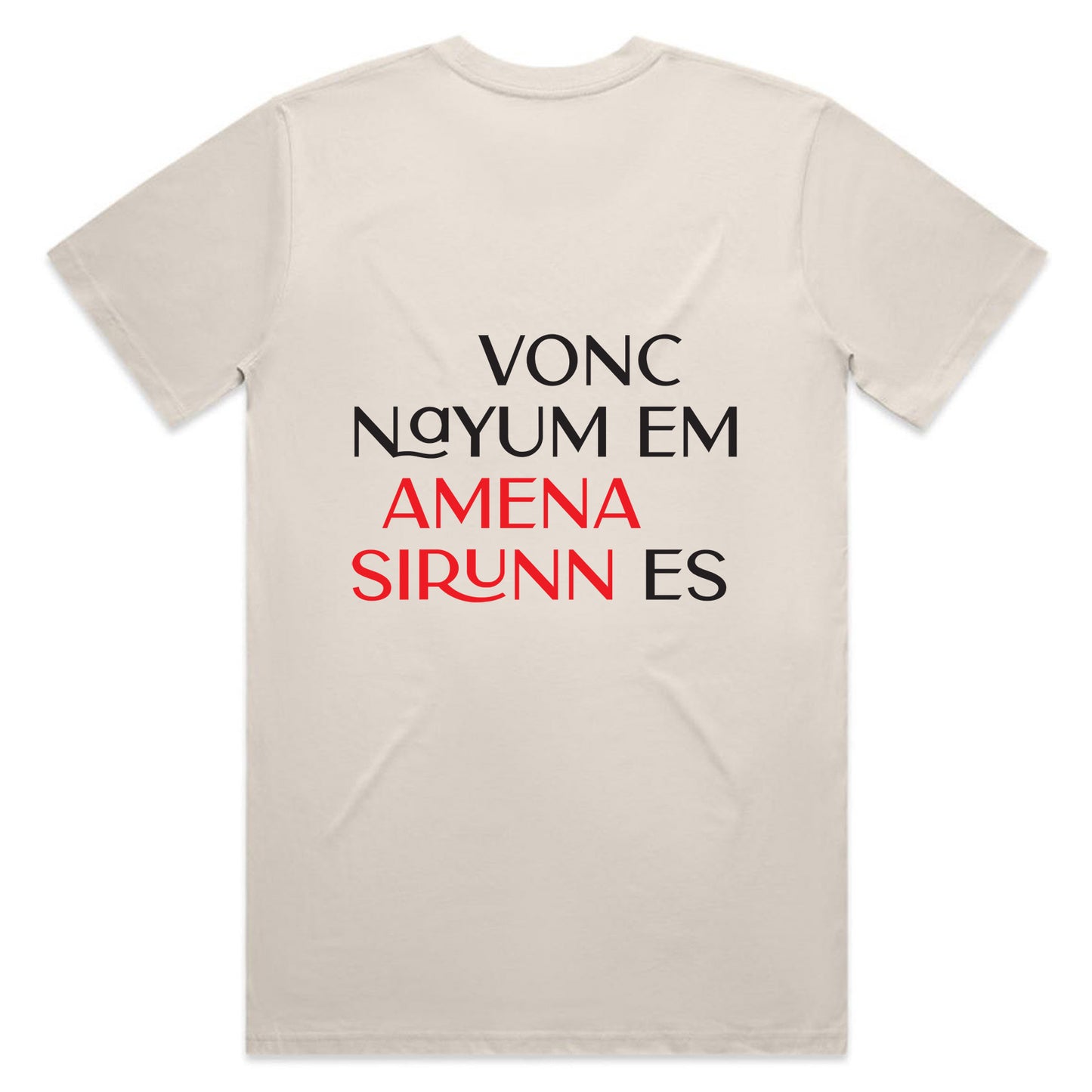 Vonc Nayum Em T-Shirt - Bone