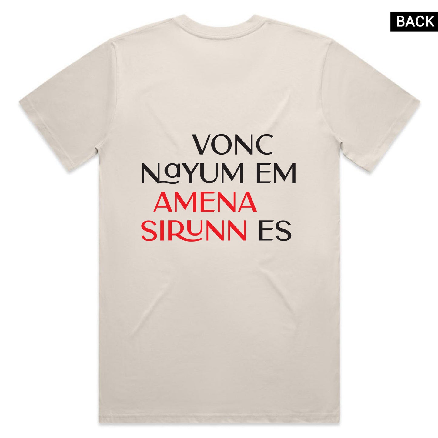 Vonc Nayum Em T-Shirt - Bone