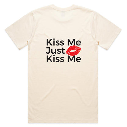 Just Kiss Me T-Shirt - Ecru