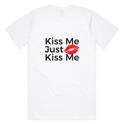 Just Kiss Me T-Shirt - White